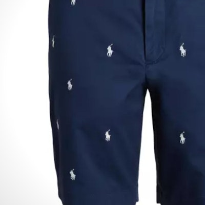 Ralph Lauren Shorts Casuales con Cremallera y Logo de Pony Azul. 710698525-016 Lookbook Ralph Lauren Shorts Casuales con Cremallera y Logo de Pony Azul. 710698525-016