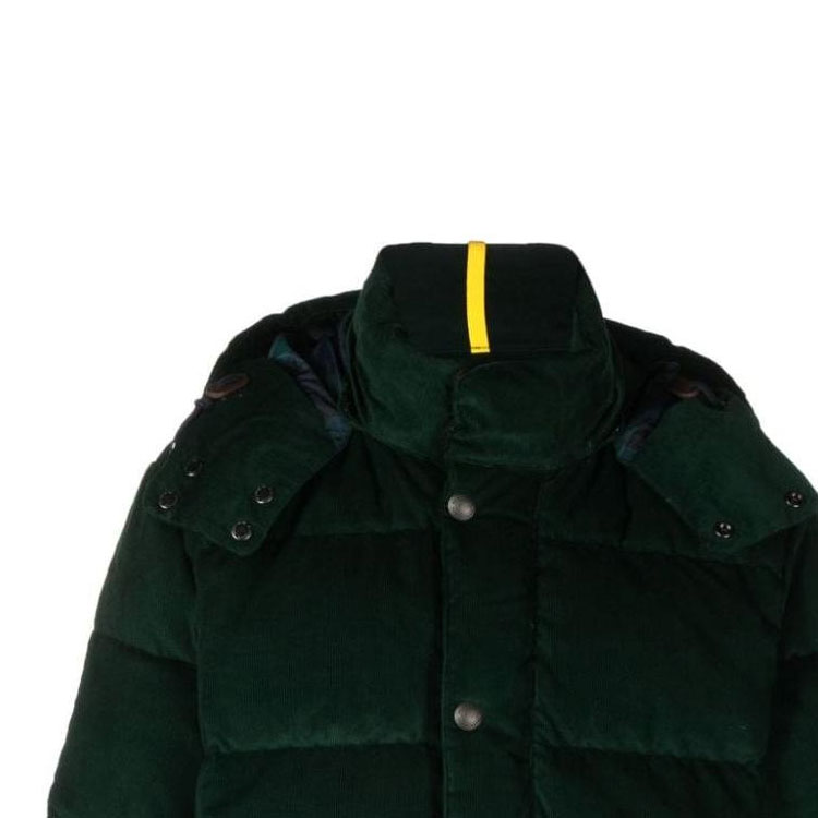 Ralph Lauren  Green Solid Color Hooded Puffer Jacket Long Sleeve. 710920445002 圖 6