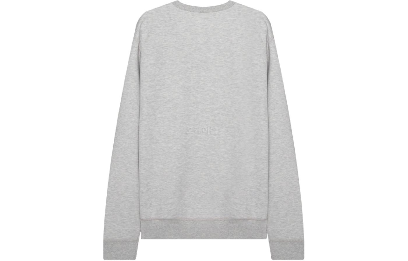 Lookbook Ralph Lauren Grey Pullover Sweatshirt dengan Logo Huruf. 710890703-003