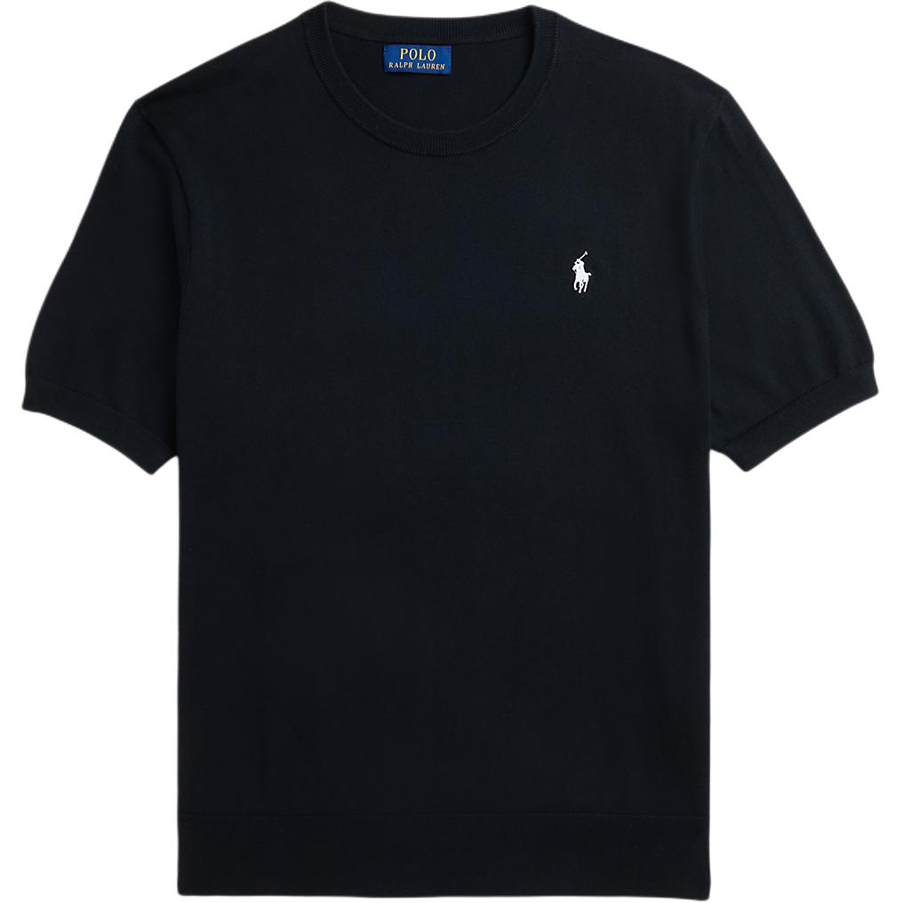 Ralph Lauren  Logo Embroidered Crewneck T-Shirt Navy Blue MNPOSWE1N820040001