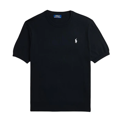Ralph Lauren Logo Embroidered Crewneck T-Shirt Navy Blue MNPOSWE1N820040001