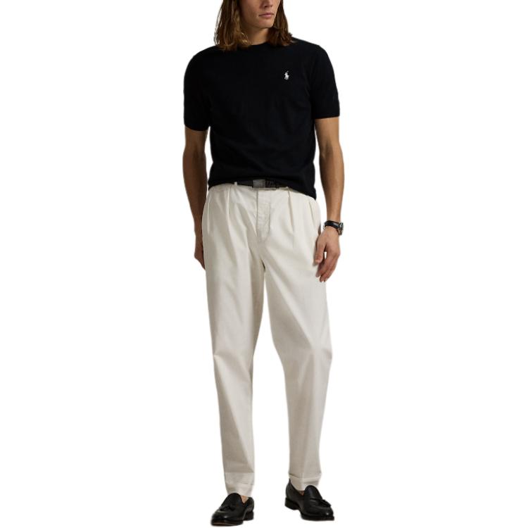 Ralph Lauren  Logo Embroidered Crewneck T-Shirt Navy Blue MNPOSWE1N820040001 圖 5