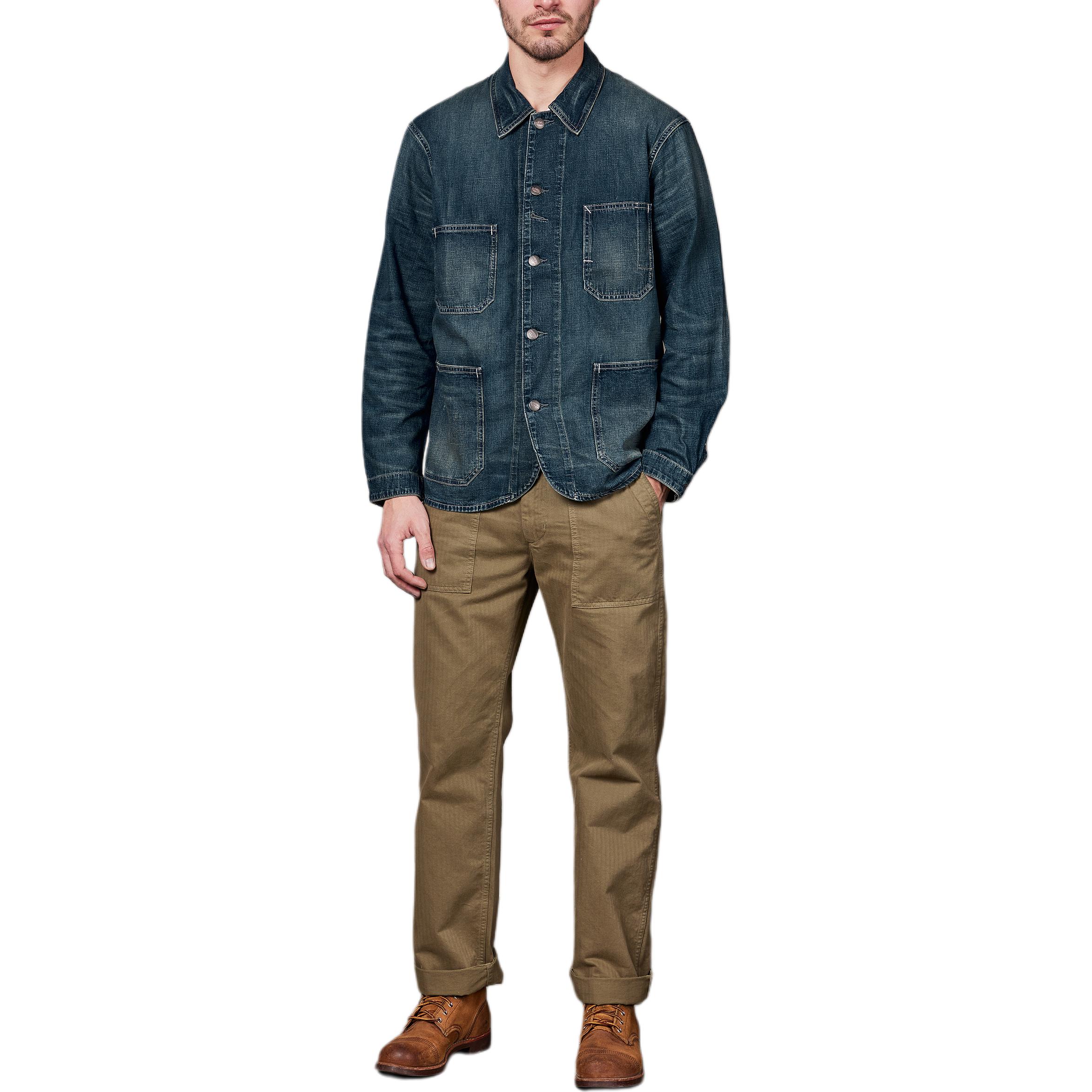 Ralph Lauren  Single-Breasted Denim Jacket Blue Long-Sleeve 782911175-001 圖 4