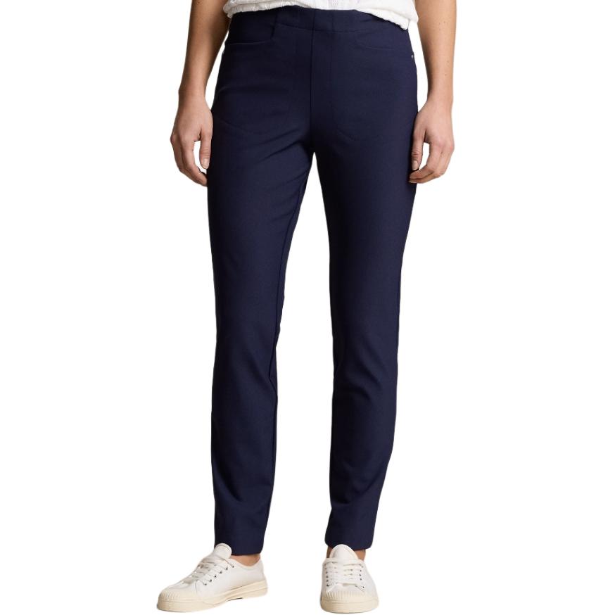 Ralph Lauren  Slim Fit Knit Track Pants with Side Zipper in Navy Blue. WMXGPNTNDL20033-410 圖 3