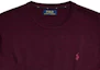 Purchase 랄프 로렌 다크 레드 솔리드 크루넥 풀오버 스웨터. 710876846-005