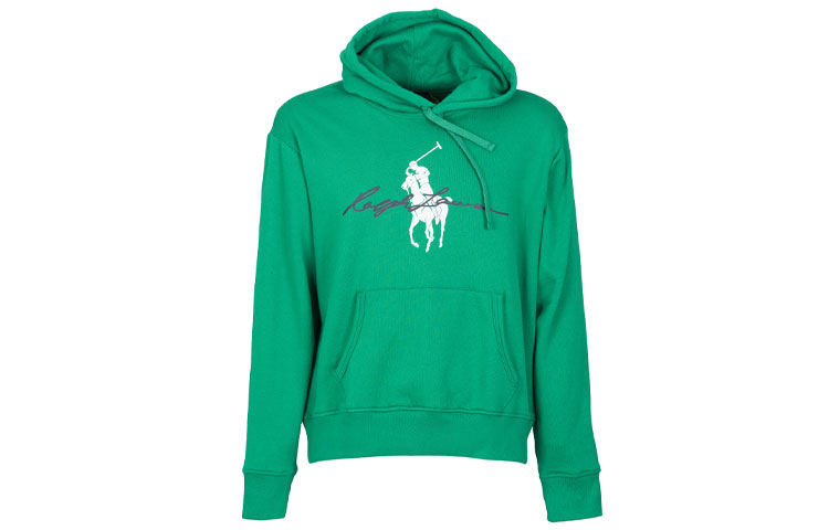 Ralph Lauren Alphabet Print Pullover Sweatshirt Green 710839053-010