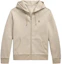Buy Ralph Lauren Beige Logo Long-Sleeve Hooded Zip-Up Jacket 710881517-049