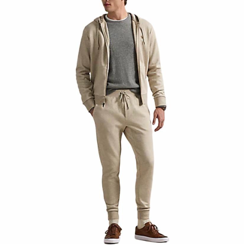 Ralph Lauren Beige Logo Long-Sleeve Hooded Zip-Up Jacket 710881517-049 圖 3