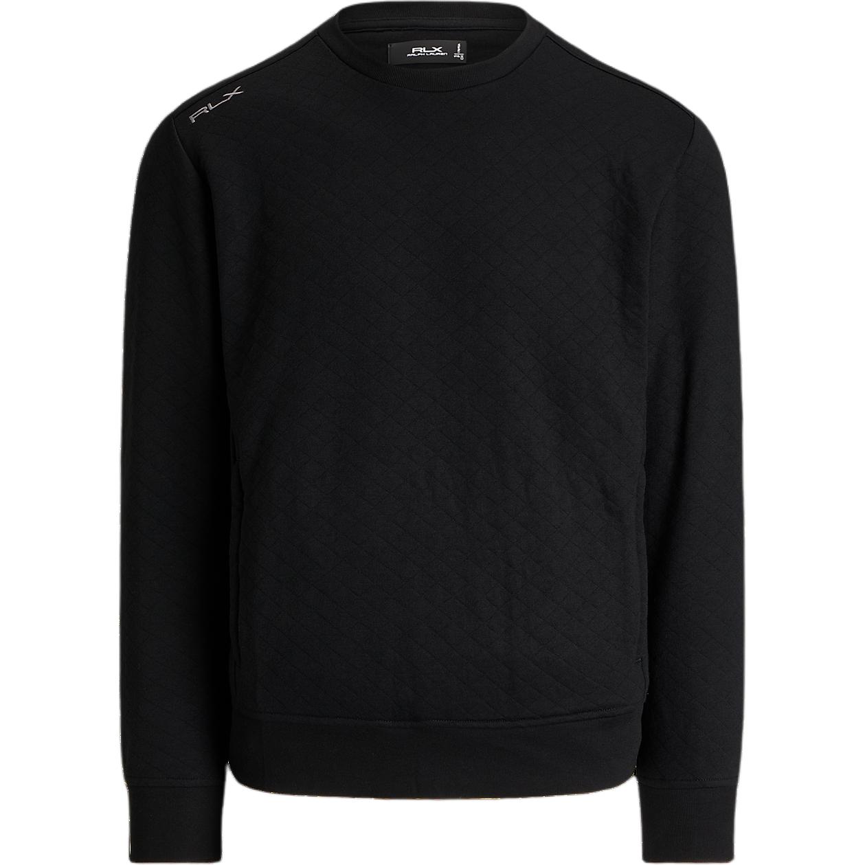 Ralph Lauren Black Crewneck Long Sleeve Sweatshirt Classic Fit MNXGKNI16820213-001