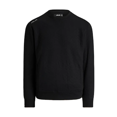 Ralph Lauren Black Crewneck Long Sleeve Sweatshirt Classic Fit MNXGKNI16820213-001
