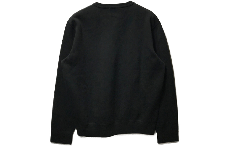 Ralph Lauren Black Logo Print Crewneck Sweatshirt Long Sleeve 710883342-010 圖 3