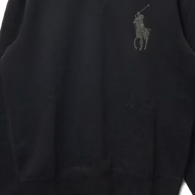 Ralph Lauren 黑色標誌印花長袖圓領衛衣 710883342-010 Purchase Ralph Lauren 黑色標誌印花長袖圓領衛衣 710883342-010