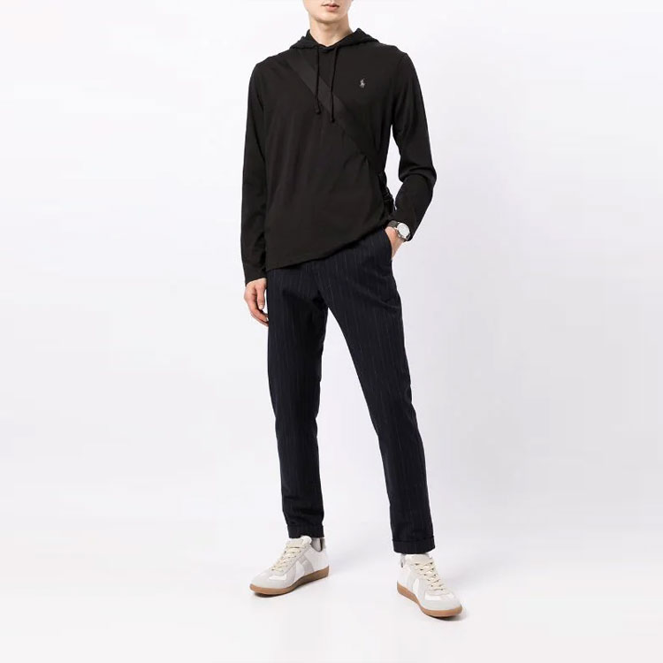 Ralph Lauren Black Sweatshirt with Logo Embroidery 710652669-014 圖 3