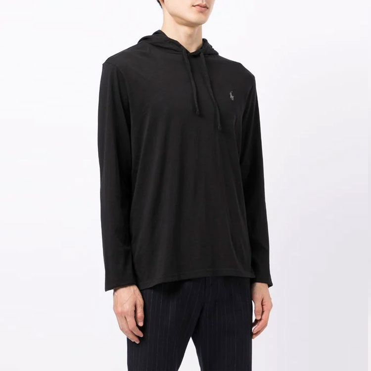 Ralph Lauren Black Sweatshirt with Logo Embroidery 710652669-014 圖 4