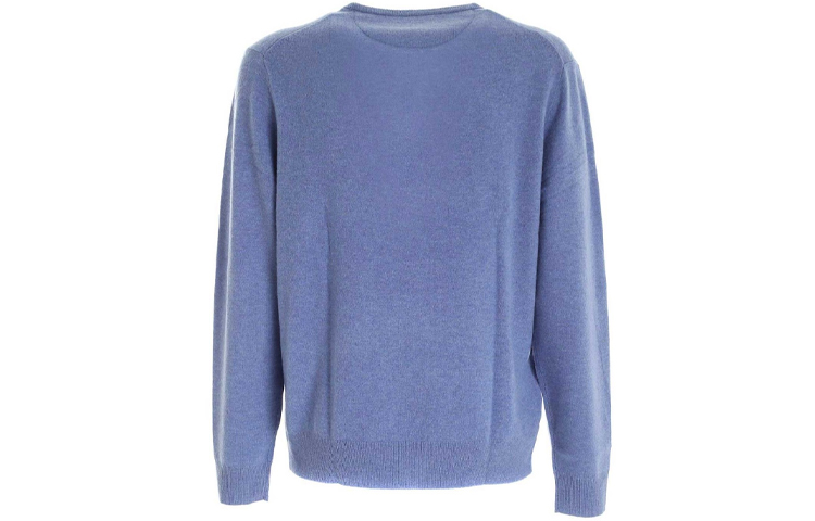 Ralph Lauren Blue Crewneck Sweatshirt with Logo Embroidery 710667378-015 圖 3