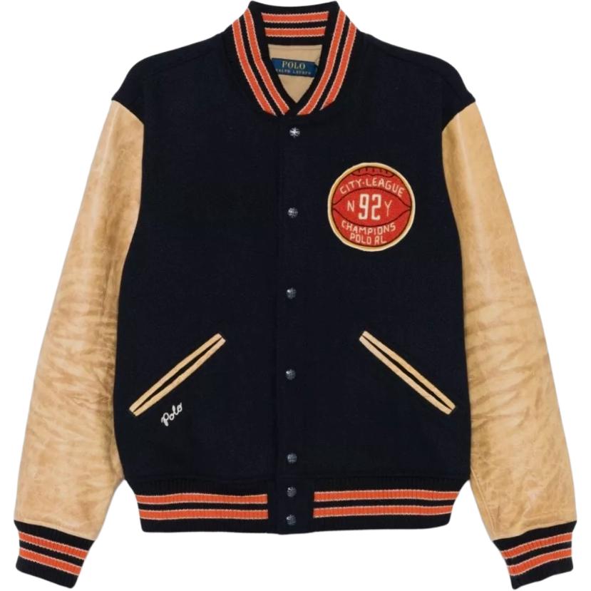 Ralph Lauren Blue Long-Sleeve Button Pocket Jacket MNPOOTW16021444-400