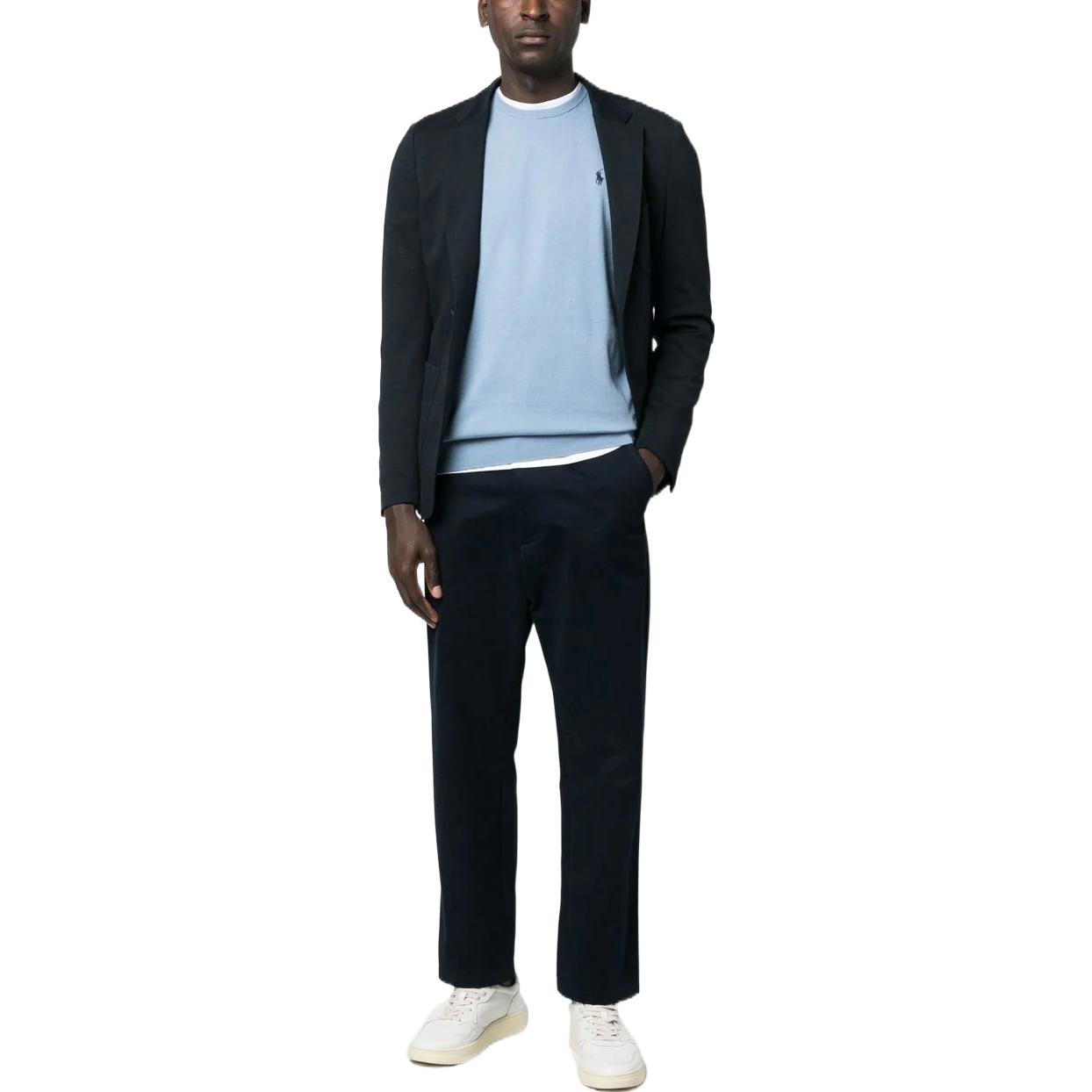 Ralph Lauren Blue Sweatshirt with Embroidered Logo 710890558-004 圖 3