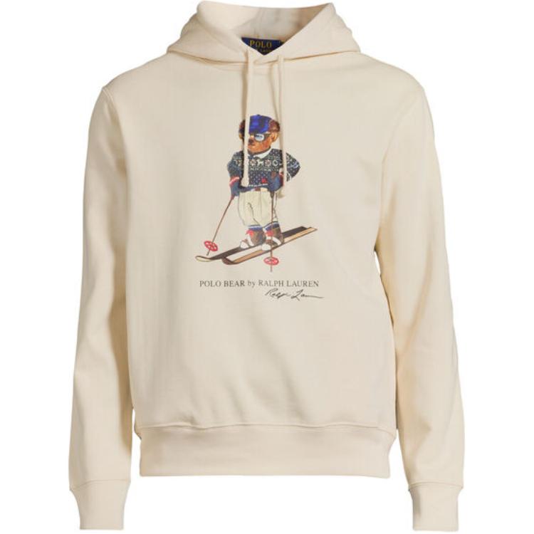 Ralph Lauren Brown Graphic Print Hoodie 710853309-031