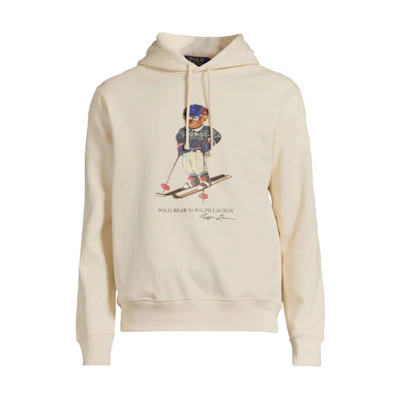 Ralph Lauren Brown Graphic Print Hoodie 710853309-031