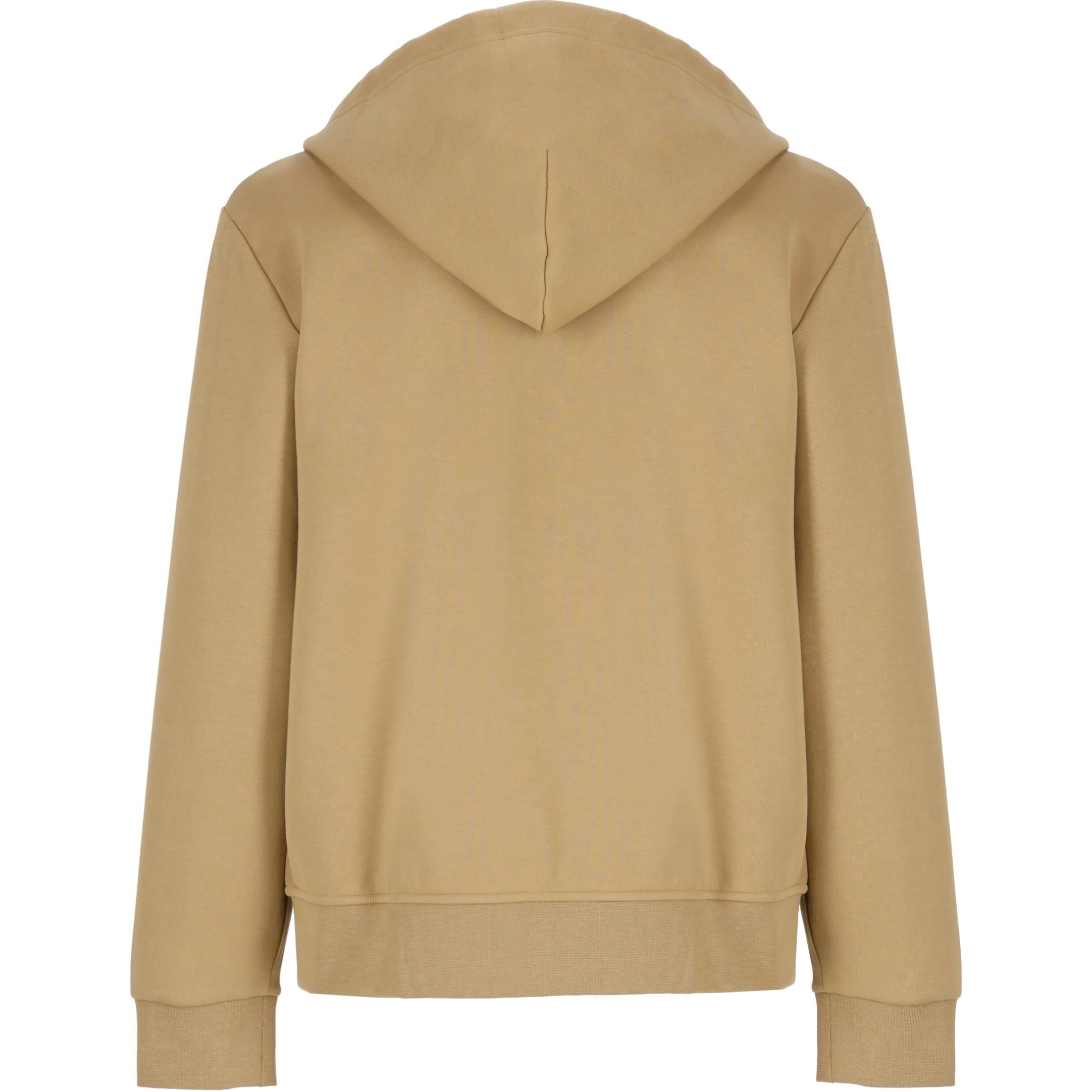 Ralph Lauren Brown Logo Zip-Up Hoodie with Hood Long Sleeve 710881517-054 圖 3