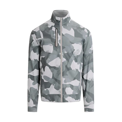 Ralph Lauren Camouflage Zip Pocket Long Sleeve Jacket - Gray MNRXKNI16820064-020