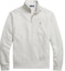 Buy Ralph Lauren Baju Sejuk Lelaki Half-Zip Logo Sulam Kelabu MNPOKNI16821949-020