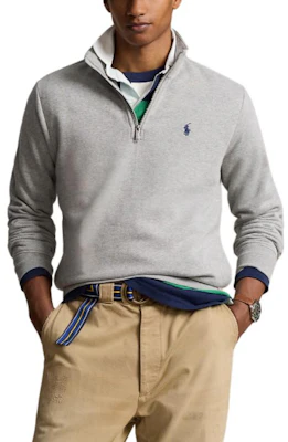 Ralph Lauren Baju Sejuk Lelaki Half-Zip Logo Sulam Kelabu MNPOKNI16821949-020 Shop Ralph Lauren Baju Sejuk Lelaki Half-Zip Logo Sulam Kelabu MNPOKNI16821949-020