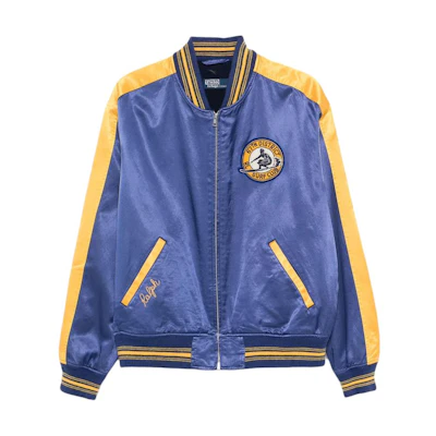 Ralph Lauren Color-Block Logo Bomber Jacket Men’s Blue 710964567-001