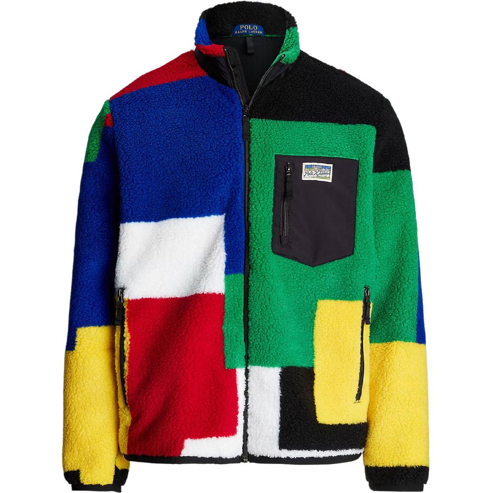 Ralph Lauren Colorblock Detachable Hood Jacket Multi-Color 710926975-001