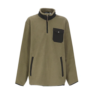 Ralph Lauren Colorblock Fleece Half-Zip Pullover Sweatshirt Green (Men’s) 710858520002