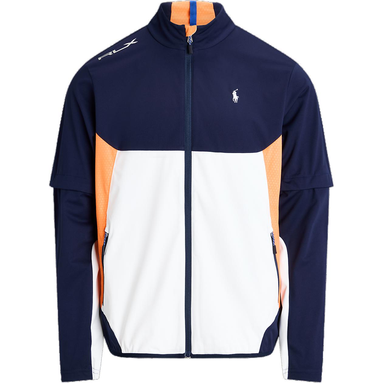 Ralph Lauren Colorblock Letter Zip-Up Jacket Multicolor Long Sleeve MNXGOTW16020098-800