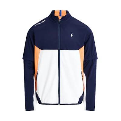 Ralph Lauren Colorblock Letter Zip-Up Jacket Multicolor Long Sleeve MNXGOTW16020098-800