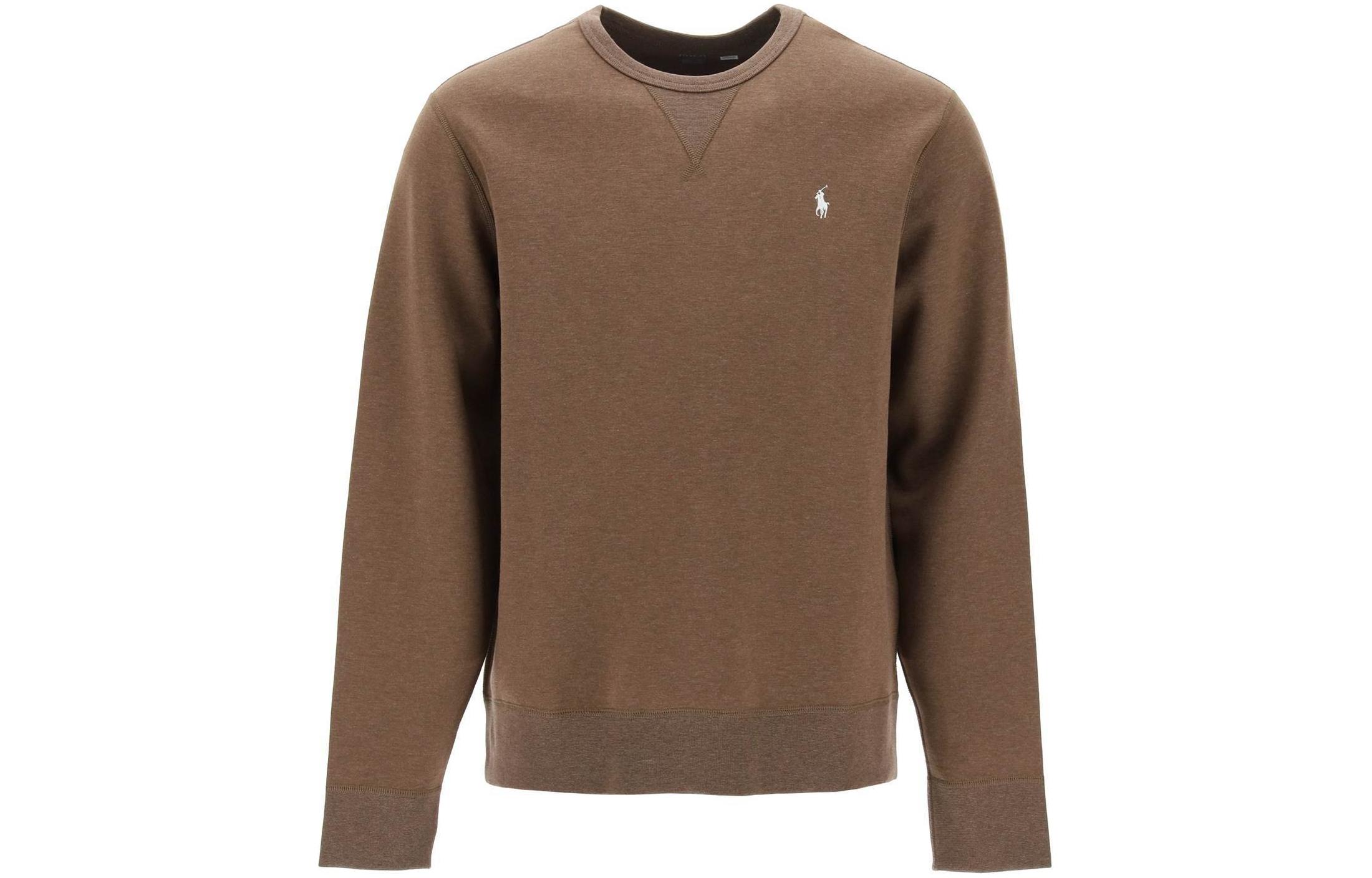 Ralph Lauren Crewneck Logo Sweatshirt Men’s Cedar Heather 710881519-016