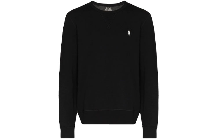 Ralph Lauren Crewneck Sweatshirt Embroidered Pony Logo Black 710675313-021 圖 2