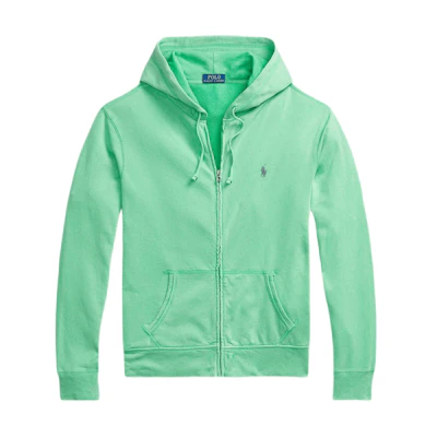 Ralph Lauren Embroidered Graphic Zip Hoodie Green Long Sleeve 710706348-018