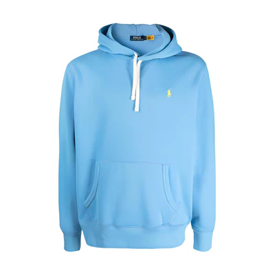 Ralph Lauren Embroidered Logo Drawstring Hoodie Blue 710766778-031