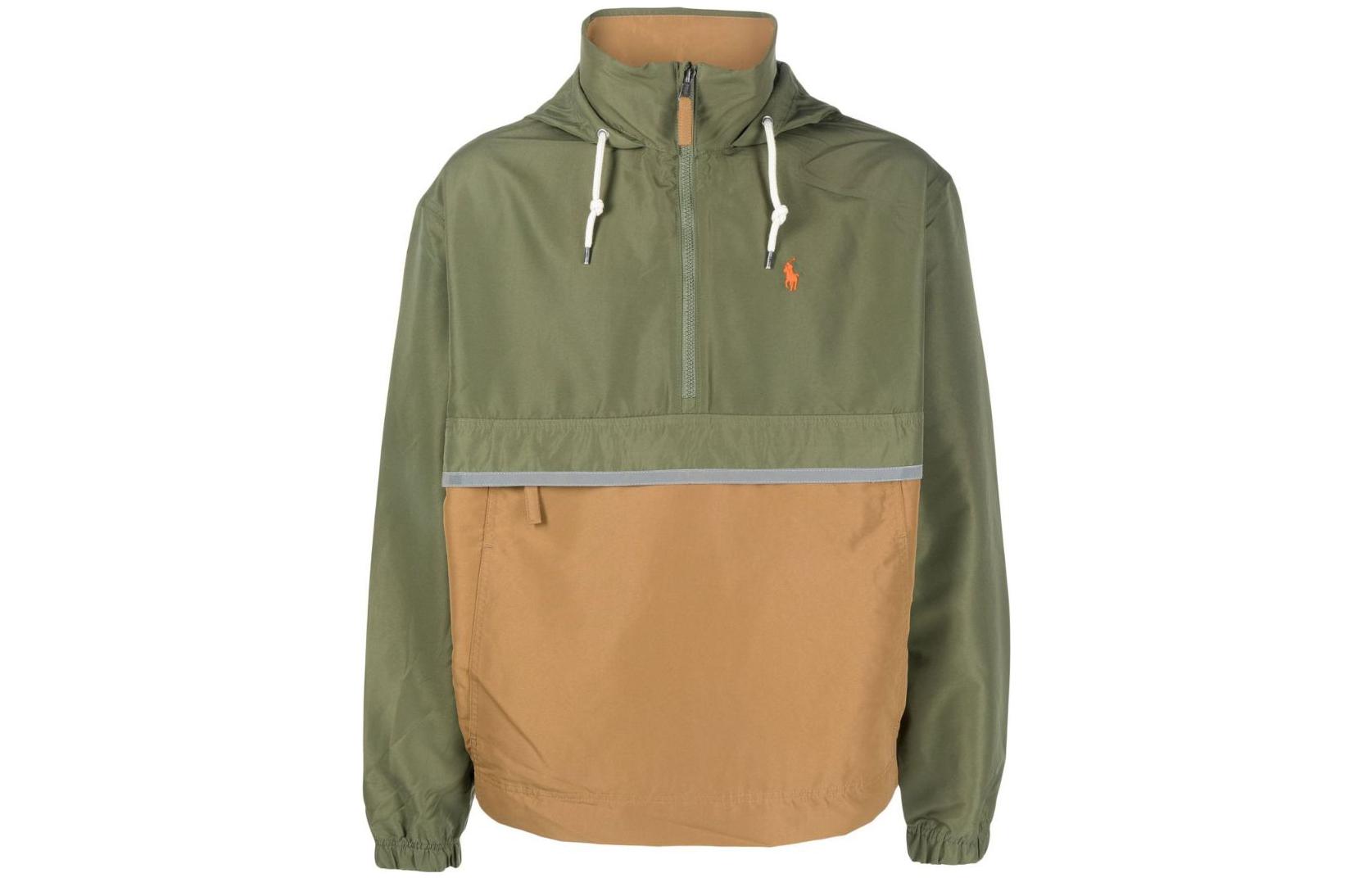 Ralph Lauren Embroidered Logo Half-Zip Hoodie Multicolor 710888068-002