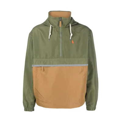 Ralph Lauren Embroidered Logo Half-Zip Hoodie Multicolor 710888068-002