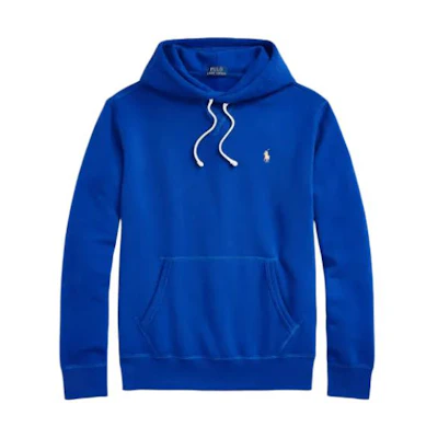 Ralph Lauren Embroidered Logo Hoodie Blue Long Sleeve Sweatshirt MNPOKNI16823245