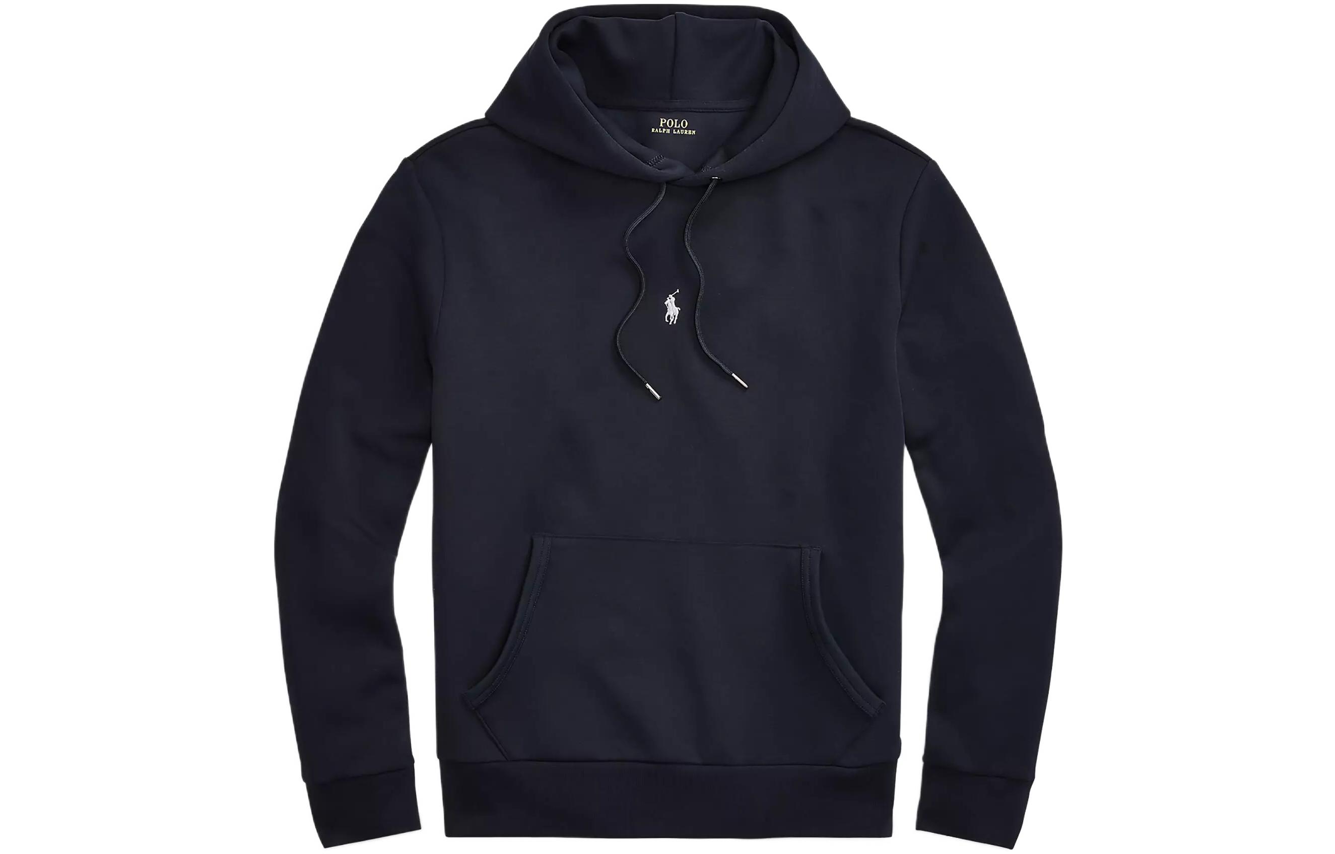 Ralph Lauren Embroidered Logo Hoodie Men’s Blue 710839047-003