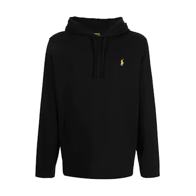 Ralph Lauren Embroidered Logo Pullover Sweatshirt Black 710721660-050