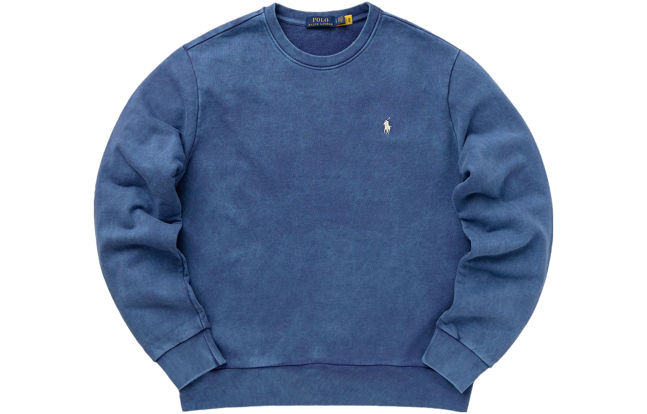 Ralph Lauren Embroidered Pony Logo Crewneck Sweatshirt Men’s Blue 710916689-001 圖 2