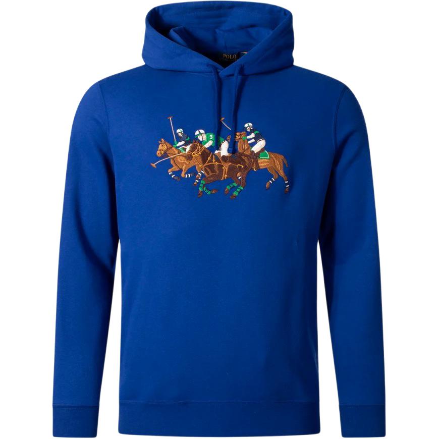 Ralph Lauren Embroidered Sweatshirt Royal Blue 710823853-008