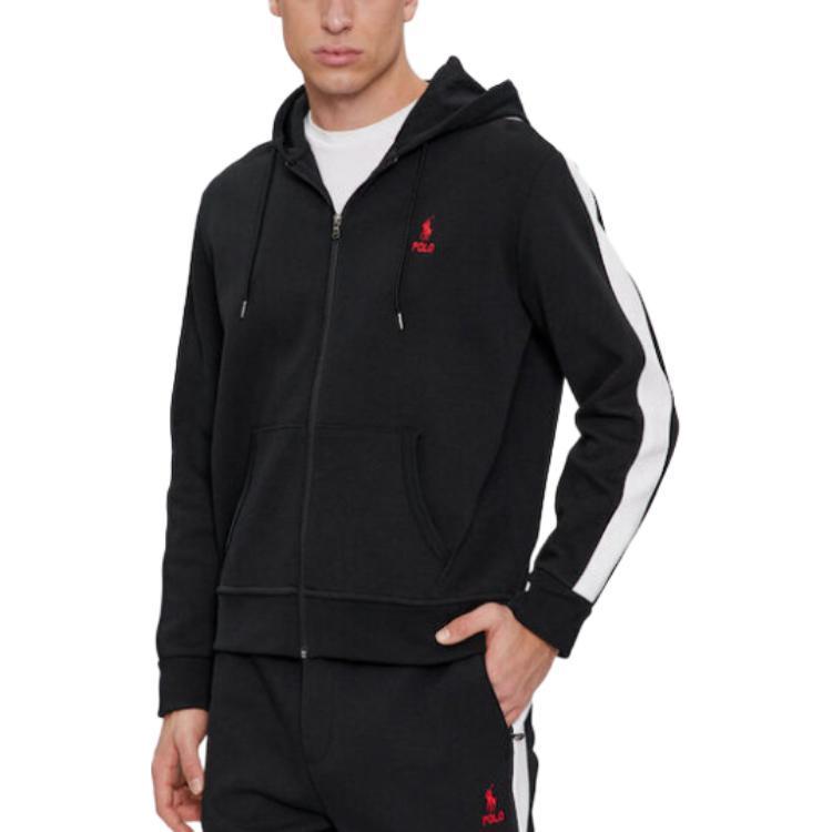 Ralph Lauren Full-Zip Logo Sweatshirt Long Sleeve Black 710926504-002 圖 4