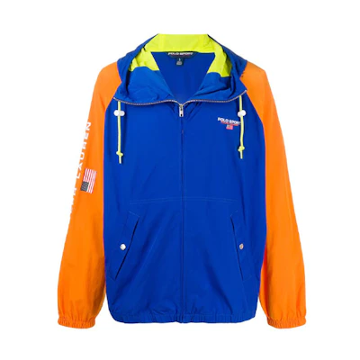 Ralph Lauren FW21 Colorblock Logo Zip Hoodie Jacket 拼外套 710788602-002
