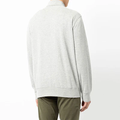 ラルフローレン FW21 グレー ハーフジップ プルオーバー 刺繍ロゴ スウェット 710812963-002 Shop ラルフローレン FW21 グレー ハーフジップ プルオーバー 刺繍ロゴ スウェット 710812963-002