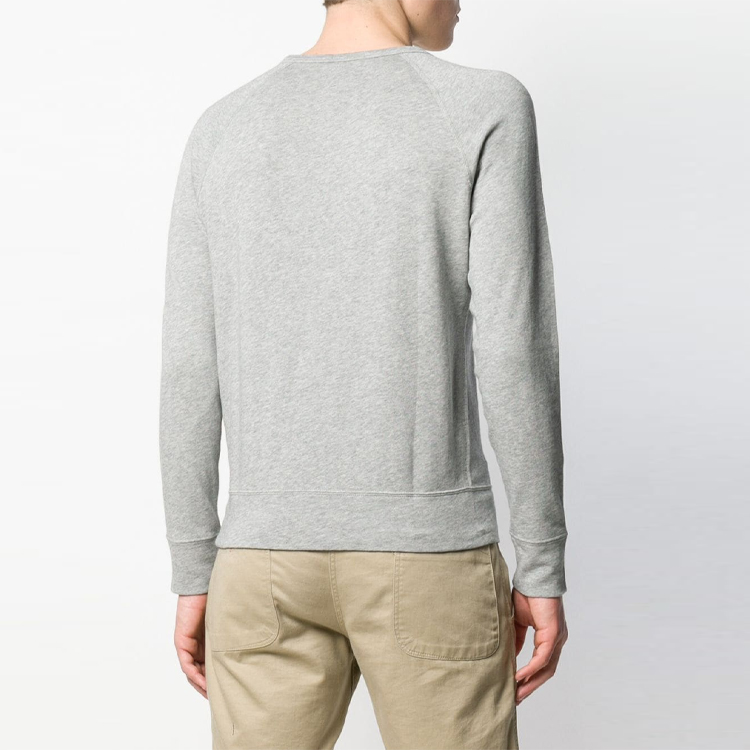 Ralph Lauren FW21 Grey Logo Embroidered Long Sleeve Sweatshirt 710644952-023 圖 4