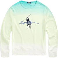 Ralph Lauren FW21 Logo Print Pullover Long-Sleeve Sweatshirt White 710835736-001 Ralph Lauren FW21 Logo Print Pullover Long-Sleeve Sweatshirt White 710835736-001