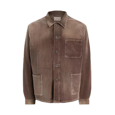 Ralph Lauren FW21 Logo Stretch Corduroy Jacket Brown 16020703-200
