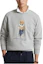 Order ラルフローレン FW22 ベアプリント クルーネック スウェットシャツ メンズ グレー MNPOKNI16822128-020